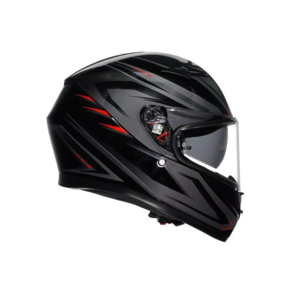 CASCO AGV K3 MPLK SYTH BLACK RED