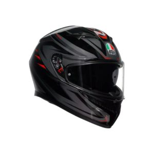 CASCO AGV K3 MPLK SYTH BLACK RED