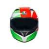 CASCO AGV K3 E2206 ROSSI MUGELLO 2018 - Imagen 6