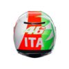 CASCO AGV K3 E2206 ROSSI MUGELLO 2018 - Imagen 5