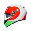 CASCO AGV K3 E2206 ROSSI MUGELLO 2018 - Imagen 4