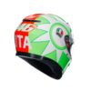 CASCO AGV K3 E2206 ROSSI MUGELLO 2018 - Imagen 3