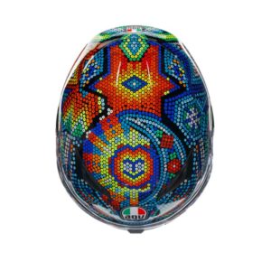 CASCO AGV K3 E2206 ROSSI WINTER TEST 2018