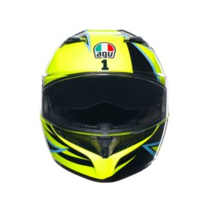 CASCO AGV K3 E2206 ROSSI WT PHILLIP ISLAND 2005