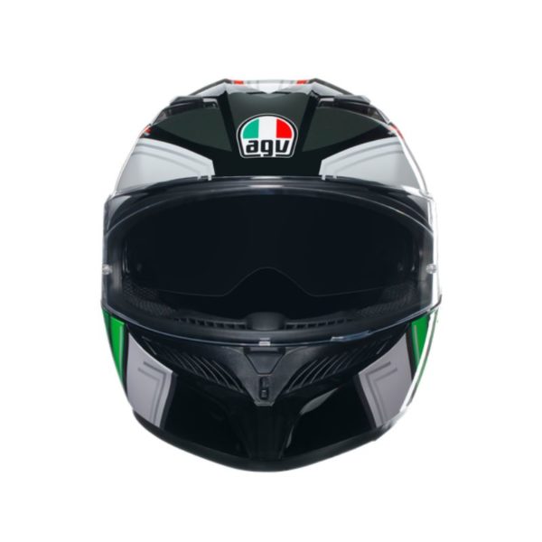 CASCO AGV K3 E2206 WING BLACK ITALY