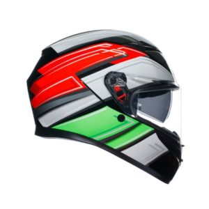 CASCO AGV K3 E2206 WING BLACK ITALY