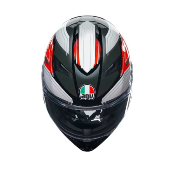 CASCO AGV K3 E2206 WING BLACK ITALY