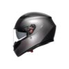 CASCO AGV K3 MPLK MONO MATT LUNA GREY - Imagen 6