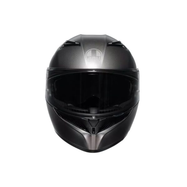 CASCO AGV K3 MPLK MONO MATT LUNA GREY