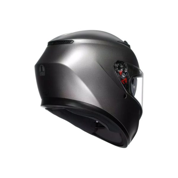 CASCO AGV K3 MPLK MONO MATT LUNA GREY