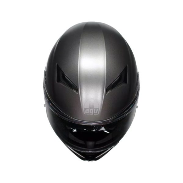 CASCO AGV K3 MPLK MONO MATT LUNA GREY