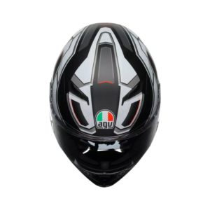 CASCO AGV K3 MPLK RIVIA MATT BLACK WHITE