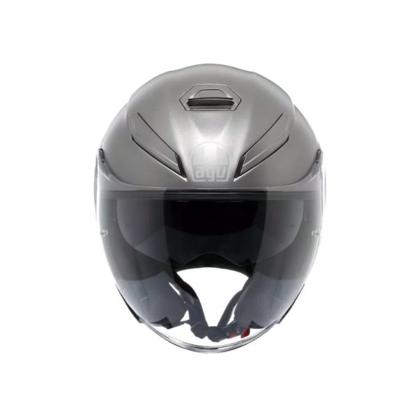 Casco AGV K5 JET EVO E2206 MONO MATT LUNA GREY