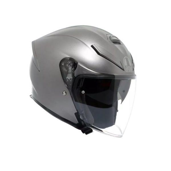 Casco AGV K5 JET EVO E2206 MONO MATT LUNA GREY