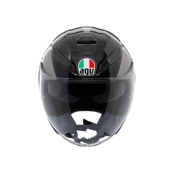 Casco AGV K5 JET EVO E2206 TUNE GREY BLACK