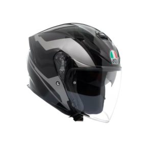 Casco AGV K5 JET EVO E2206 TUNE GREY BLACK