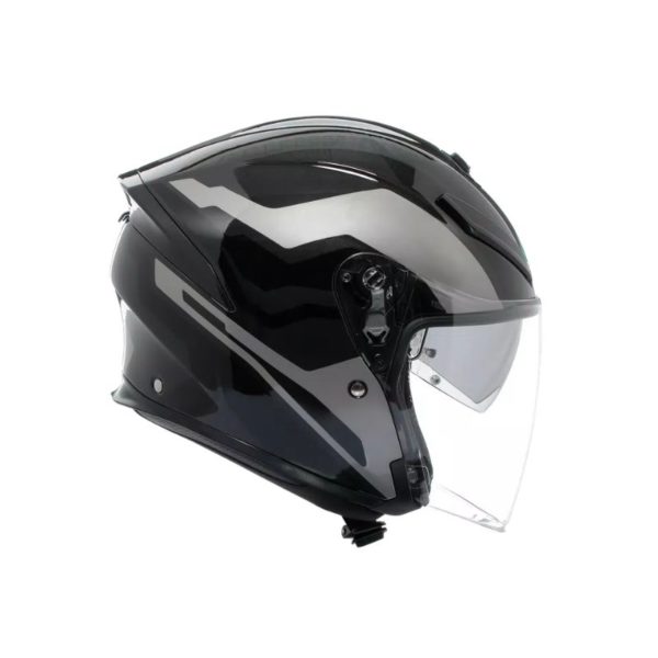 Casco AGV K5 JET EVO E2206 TUNE GREY BLACK