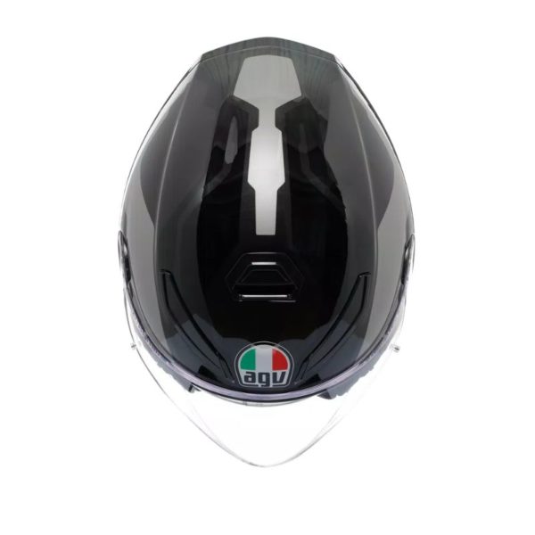 Casco AGV K5 JET EVO E2206 TUNE GREY BLACK