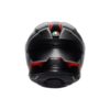 CASCO AGV K6 S E2206 MPLK KARVE MATT BLACK WHITE RED - Imagen 3