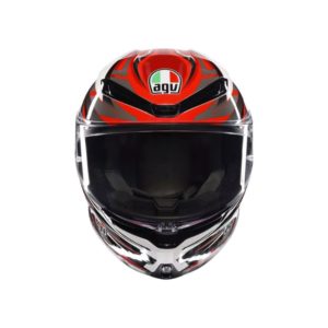 CASCO AGV K6 S E2206 MPLK 
REEVAL WHITE RED GREY