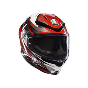 CASCO AGV K6 S E2206 MPLK 
REEVAL WHITE RED GREY