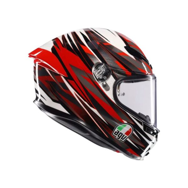 CASCO AGV K6 S E2206 MPLK 
REEVAL WHITE RED GREY