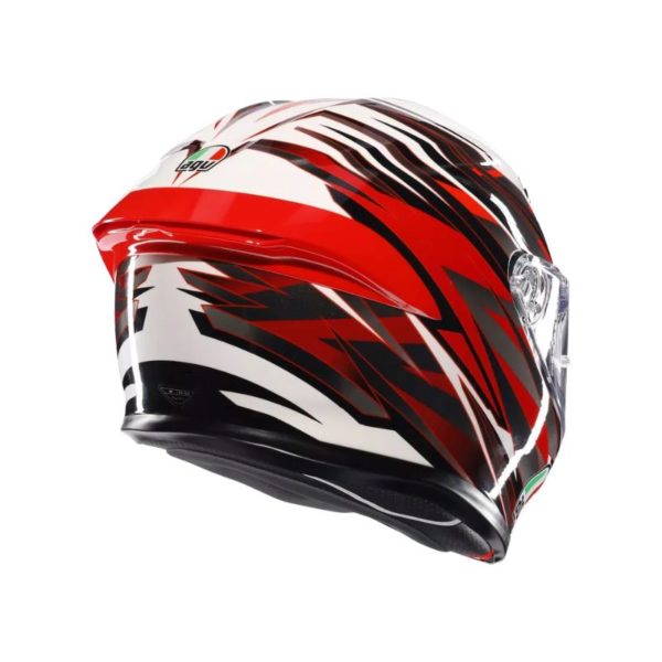 CASCO AGV K6 S E2206 MPLK 
REEVAL WHITE RED GREY