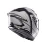 CASCO AGV K6 S E2206 MPLK 
ULTRASONIC MATT BLACK GREY - Imagen 5