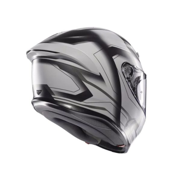 CASCO AGV K6 S E2206 MPLK 
ULTRASONIC MATT BLACK GREY