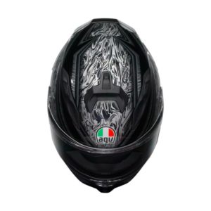 CASCO AGV K7 E2206 MPLK KYBER MATT GREY YELLOW FLUO