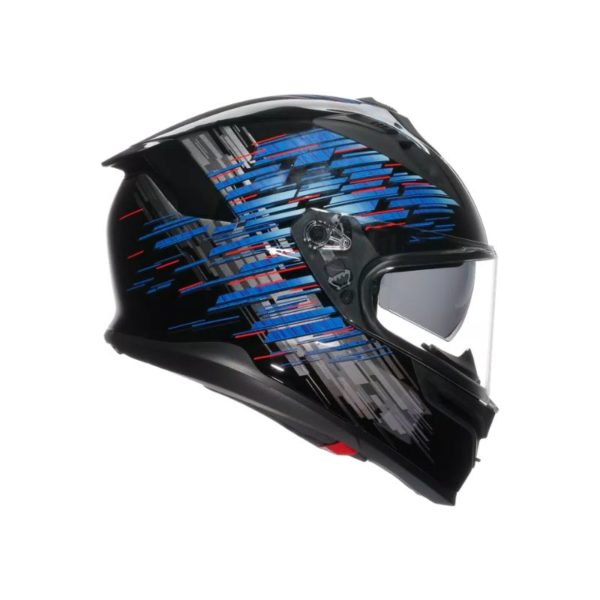 CASCO AGV K7 E2206 MPLK GENISYS MATT BLACK BLUE GREY