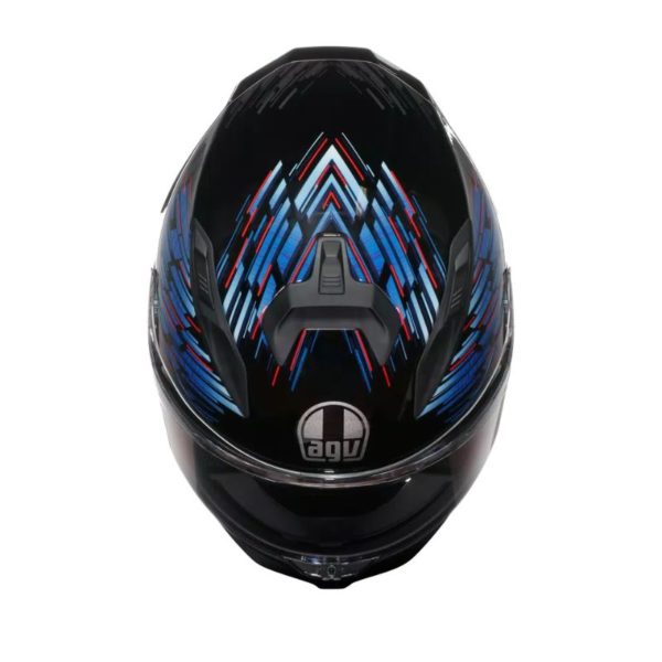 CASCO AGV K7 E2206 MPLK GENISYS MATT BLACK BLUE GREY