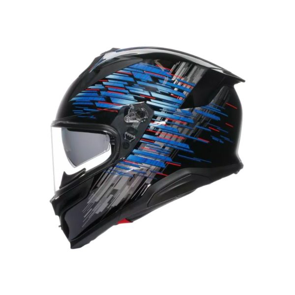 CASCO AGV K7 E2206 MPLK GENISYS MATT BLACK BLUE GREY