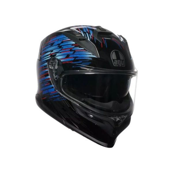 CASCO AGV K7 E2206 MPLK GENISYS MATT BLACK BLUE GREY