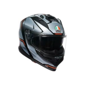 CASCO AGV K7 E2206 MPLK JAEGER BLACK SILVER