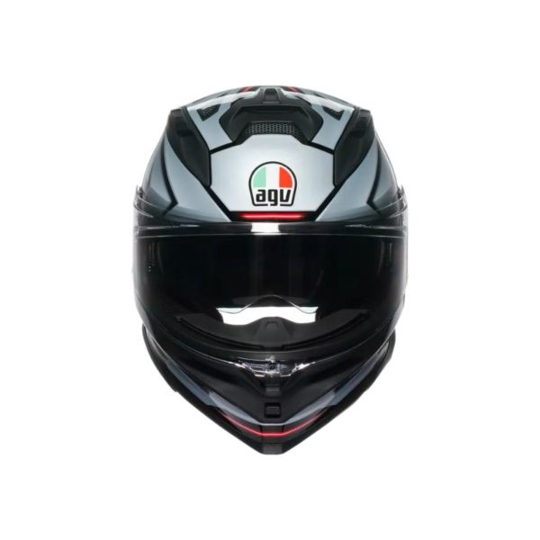 CASCO AGV K7 E2206 MPLK JAEGER BLACK SILVER