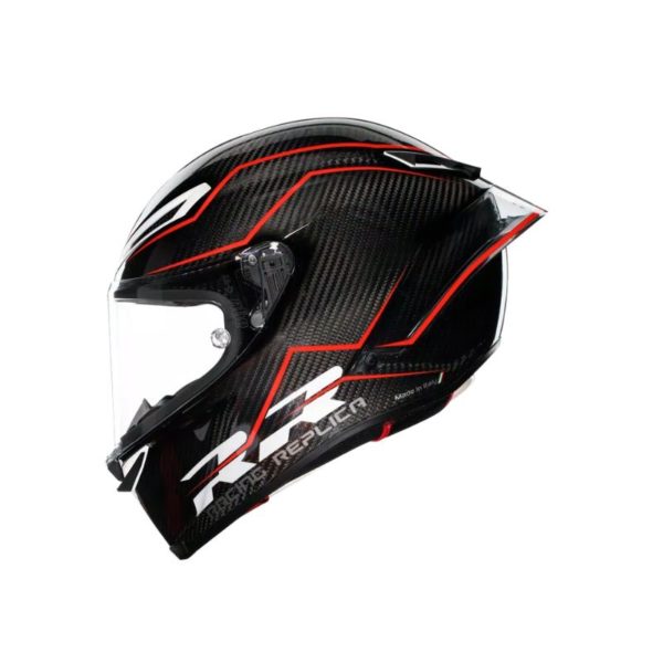 CASCO AGV PISTA GP RR AGV E2206 DOT MPLK PERFORMANTE CARBON RED