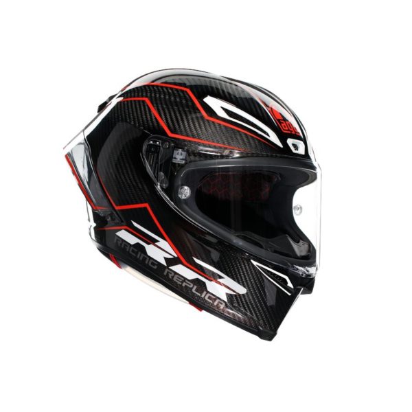 CASCO AGV PISTA GP RR AGV E2206 DOT MPLK PERFORMANTE CARBON RED