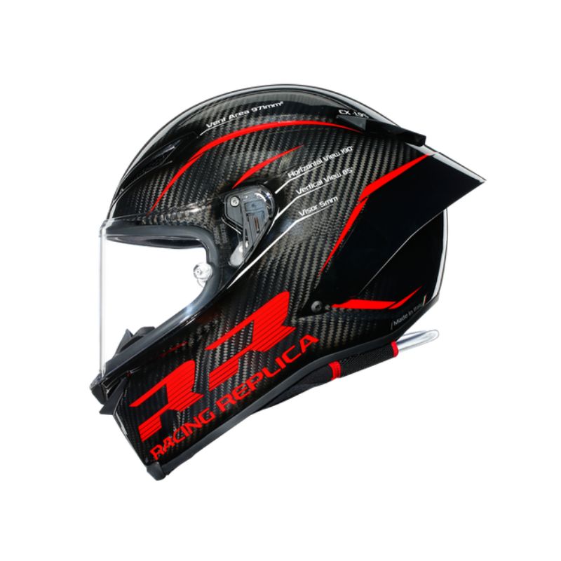 Casco agv cheap fibra de carbono