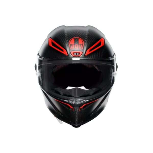 CASCO AGV PISTA PISTA GP RR AGV E2206 DOT MPLK INTREPIDO MATT CARBON BLACK RED