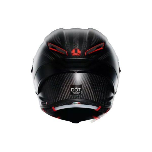 CASCO AGV PISTA PISTA GP RR AGV E2206 DOT MPLK INTREPIDO MATT CARBON BLACK RED