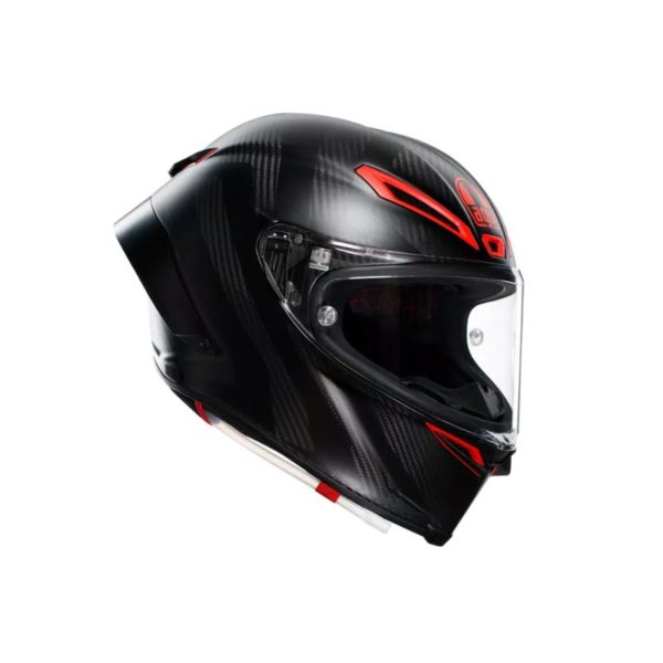 CASCO AGV PISTA PISTA GP RR AGV E2206 DOT MPLK INTREPIDO MATT CARBON BLACK RED