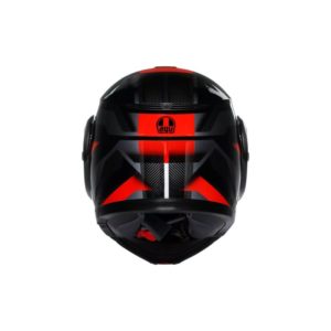 Casco AGV STREETMODULAR E2206 MPLK LEDRO BLACK RED
