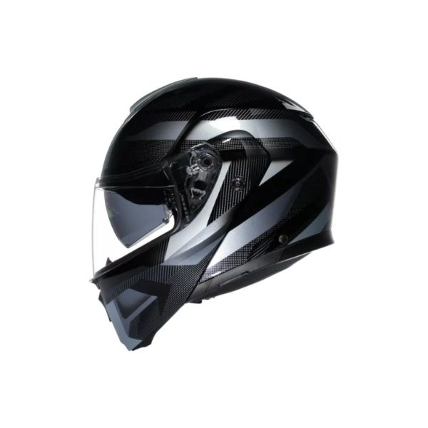 Casco AGV STREETMODULAR E2206 MPLK LEDRO MATT BLACK GREY