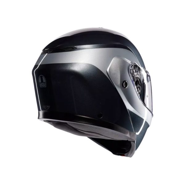 Casco AGV STREETMODULAR E2206 MPLK LEVICO GREY SILVER