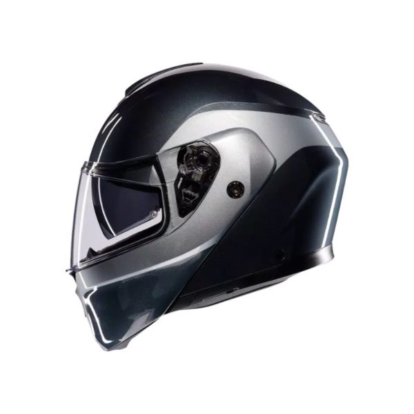 Casco AGV STREETMODULAR E2206 MPLK LEVICO GREY SILVER