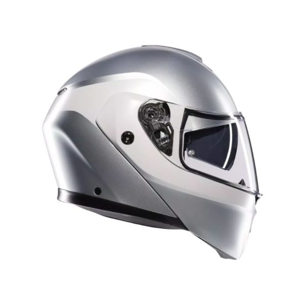 Casco AGV STREETMODULAR E2206 MPLK LEVICO MATT DOUBLE LIGHT GREY