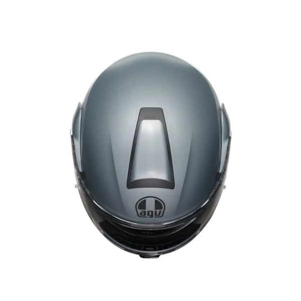 Casco AGV STREETMODULAR E2206 MPLK MONO MATT SILVER