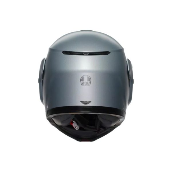 Casco AGV STREETMODULAR E2206 MPLK MONO MATT SILVER