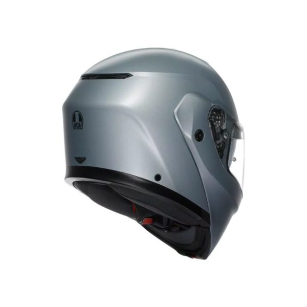 Casco AGV STREETMODULAR E2206 MPLK MONO MATT SILVER